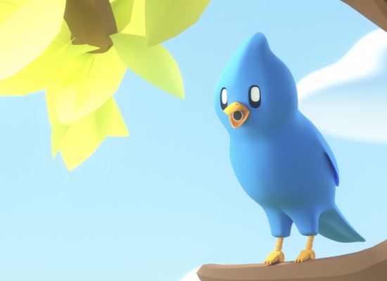 3D Tweetbot Bird